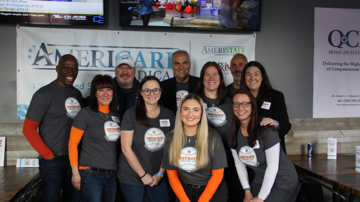 AmeriCare Medical Hosts Annual Detroit Tigers Opening Day Event